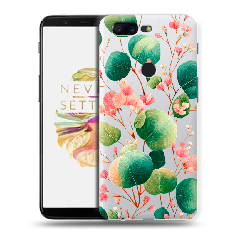 Силиконовый чехол на OnePlus 5T с принтом женский Силиконовый чехол на OnePlus 5T с принтом женский