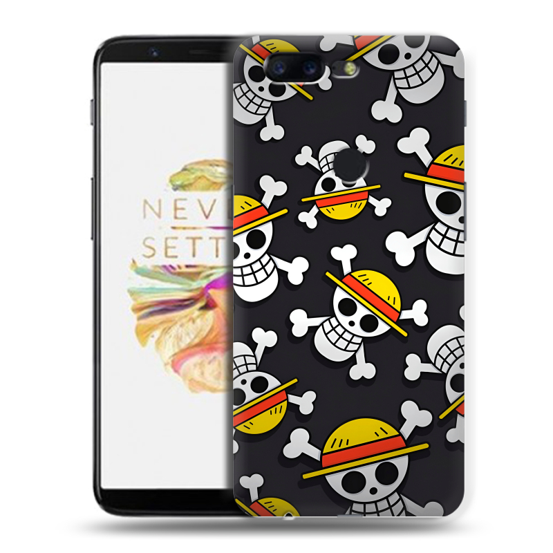 Силиконовый чехол на OnePlus 5T с принтом One Piece Ван Пис Силиконовый чехол на OnePlus 5T с принтом One Piece Ван Пис