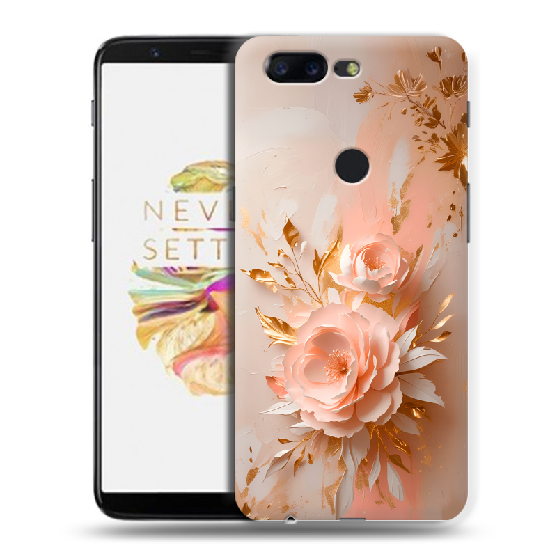 Силиконовый чехол на OnePlus 5T с принтом женский Силиконовый чехол на OnePlus 5T с принтом женский