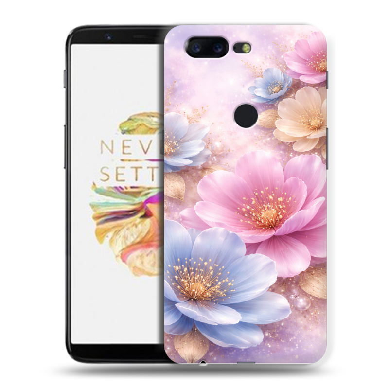 Пластиковый чехол на OnePlus 5T с принтом женский Пластиковый чехол на OnePlus 5T с принтом женский