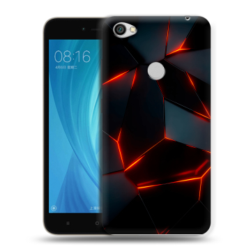 Силиконовый чехол на Xiaomi RedMi Note 5A Prime с принтом Яркие абстракции Силиконовый чехол на Xiaomi RedMi Note 5A Prime с принтом Яркие абстракции