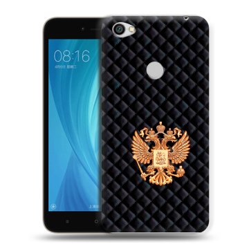 Силиконовый чехол на Xiaomi RedMi Note 5A Prime с принтом Герб России принт Силиконовый чехол на Xiaomi RedMi Note 5A Prime с принтом Герб России принт