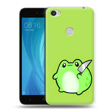 Силиконовый чехол на Xiaomi RedMi Note 5A Prime с принтом Лягушенок Силиконовый чехол на Xiaomi RedMi Note 5A Prime с принтом Лягушенок