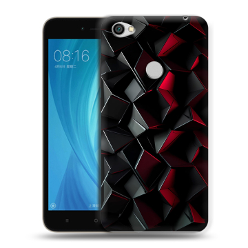 Силиконовый чехол на Xiaomi RedMi Note 5A Prime с принтом Абстракция Силиконовый чехол на Xiaomi RedMi Note 5A Prime с принтом Абстракция