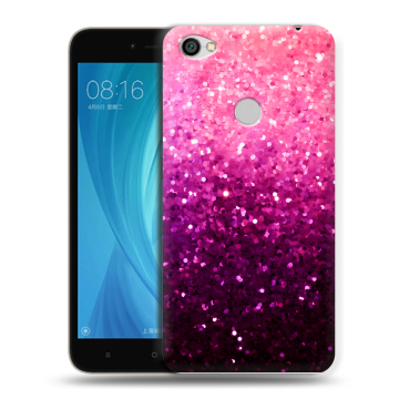 Силиконовый чехол на Xiaomi RedMi Note 5A Prime с принтом Блестки