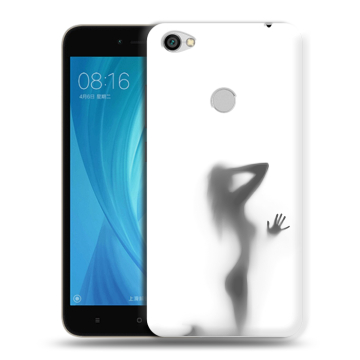 Силиконовый чехол на Xiaomi RedMi Note 5A Prime с принтом Силуэт