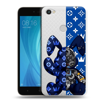 Силиконовый чехол на Xiaomi RedMi Note 5A Prime с принтом Луи робот Силиконовый чехол на Xiaomi RedMi Note 5A Prime с принтом Луи робот