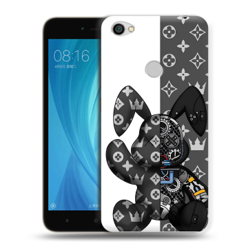 Силиконовый чехол на Xiaomi RedMi Note 5A Prime с принтом Луи робот Силиконовый чехол на Xiaomi RedMi Note 5A Prime с принтом Луи робот