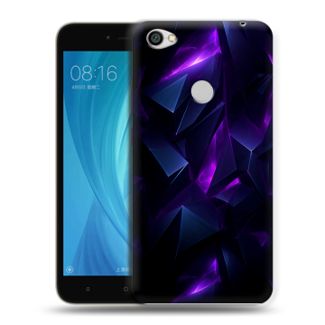 Силиконовый чехол на Xiaomi RedMi Note 5A Prime с принтом Абстракиция