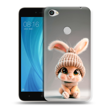 Силиконовый чехол на Xiaomi RedMi Note 5A Prime с принтом Кролик