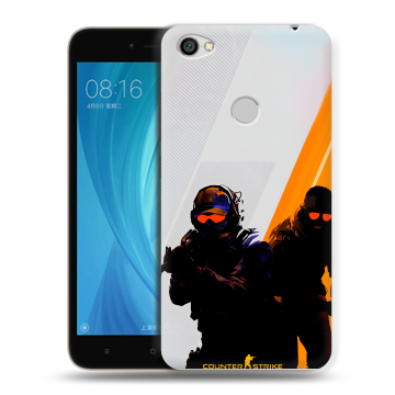 Силиконовый чехол на Xiaomi RedMi Note 5A Prime с принтом Контер страйк Counter strike Силиконовый чехол на Xiaomi RedMi Note 5A Prime с принтом Контер страйк Counter strike