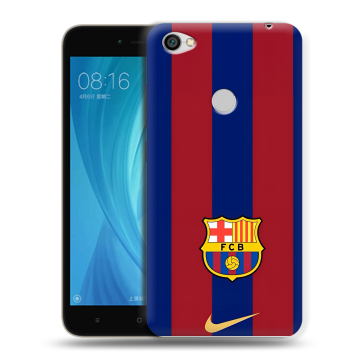 Силиконовый чехол на Xiaomi RedMi Note 5A Prime с принтом Барселона Barcelona Силиконовый чехол на Xiaomi RedMi Note 5A Prime с принтом Барселона Barcelona