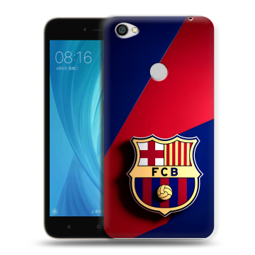 Силиконовый чехол на Xiaomi RedMi Note 5A Prime с принтом Барселона Barcelona Силиконовый чехол на Xiaomi RedMi Note 5A Prime с принтом Барселона Barcelona