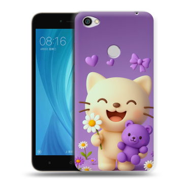 Силиконовый чехол на Xiaomi RedMi Note 5A Prime с принтом для девочек Силиконовый чехол на Xiaomi RedMi Note 5A Prime с принтом для девочек