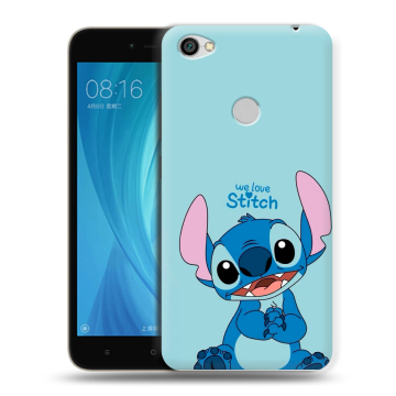 Силиконовый чехол на Xiaomi RedMi Note 5A Prime с принтом Лило и Стич