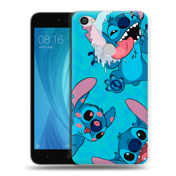 Силиконовый чехол на Xiaomi RedMi Note 5A Prime с принтом Лило и Стич