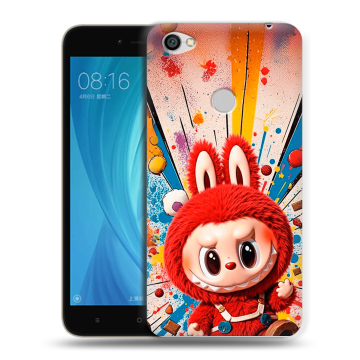 Силиконовый чехол на Xiaomi RedMi Note 5A Prime с принтом Labubu Лабубу Силиконовый чехол на Xiaomi RedMi Note 5A Prime с принтом Labubu Лабубу