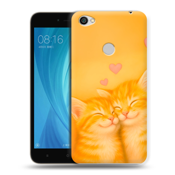 Силиконовый чехол на Xiaomi RedMi Note 5A Prime с принтом Милые котята Силиконовый чехол на Xiaomi RedMi Note 5A Prime с принтом Милые котята