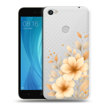 Силиконовый чехол на Xiaomi RedMi Note 5A Prime с принтом для девушки