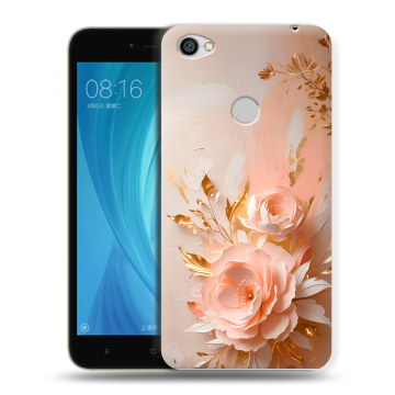 Силиконовый чехол на Xiaomi RedMi Note 5A Prime с принтом женский