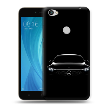Силиконовый чехол на Xiaomi RedMi Note 5A Prime с принтом Mercedes Мерседес Силиконовый чехол на Xiaomi RedMi Note 5A Prime с принтом Mercedes Мерседес