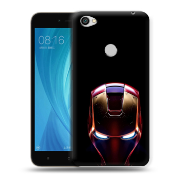 Силиконовый чехол на Xiaomi RedMi Note 5A Prime с принтом IronMan Железный человек Силиконовый чехол на Xiaomi RedMi Note 5A Prime с принтом IronMan Железный человек