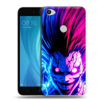 Силиконовый чехол на Xiaomi RedMi Note 5A Prime с принтом Death note Тетрадь смерти