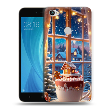 Силиконовый чехол на Xiaomi RedMi Note 5A Prime с принтом Новый год