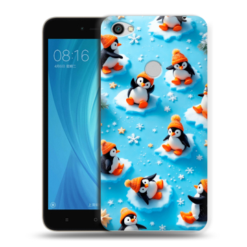 Силиконовый чехол на Xiaomi RedMi Note 5A Prime с принтом Новый год