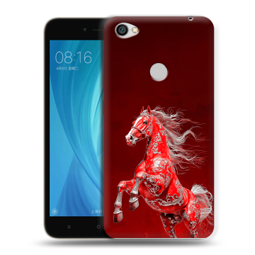 Силиконовый чехол на Xiaomi RedMi Note 5A Prime с принтом Новый год