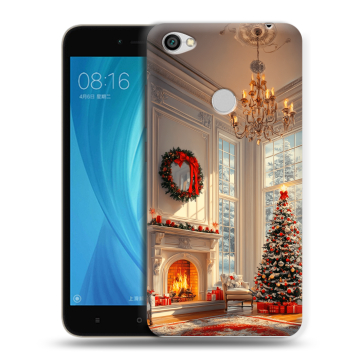 Силиконовый чехол на Xiaomi RedMi Note 5A Prime с принтом Новый год