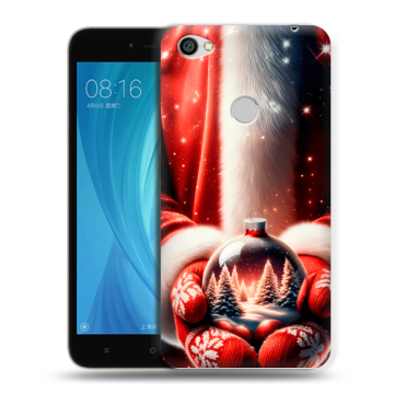 Силиконовый чехол на Xiaomi RedMi Note 5A Prime с принтом Новый год