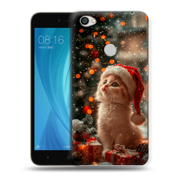 Силиконовый чехол на Xiaomi RedMi Note 5A Prime с принтом Новый год