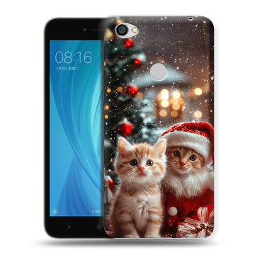 Силиконовый чехол на Xiaomi RedMi Note 5A Prime с принтом Новый год