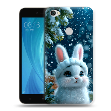 Силиконовый чехол на Xiaomi RedMi Note 5A Prime с принтом Новый год