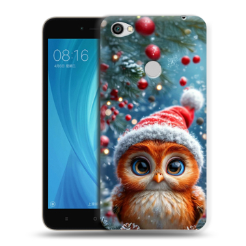 Силиконовый чехол на Xiaomi RedMi Note 5A Prime с принтом Новый год