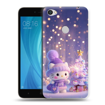 Силиконовый чехол на Xiaomi RedMi Note 5A Prime с принтом Новый год