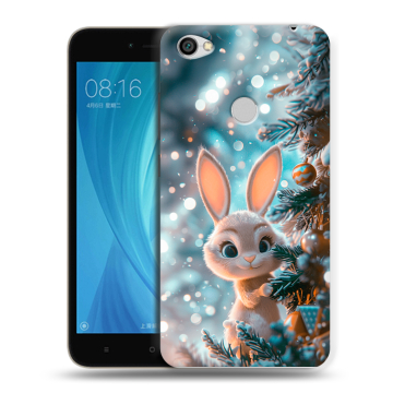Силиконовый чехол на Xiaomi RedMi Note 5A Prime с принтом Новый год