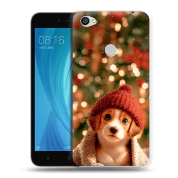 Силиконовый чехол на Xiaomi RedMi Note 5A Prime с принтом Новый год