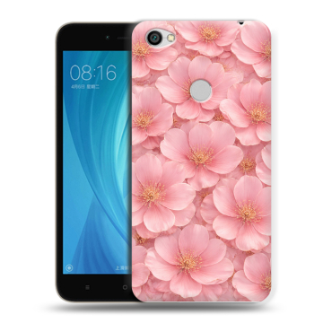 Силиконовый чехол на Xiaomi RedMi Note 5A Prime с принтом женский