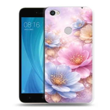 Силиконовый чехол на Xiaomi RedMi Note 5A Prime с принтом женский Силиконовый чехол на Xiaomi RedMi Note 5A Prime с принтом женский