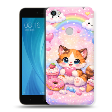 Силиконовый чехол на Xiaomi RedMi Note 5A Prime с принтом для девочек Силиконовый чехол на Xiaomi RedMi Note 5A Prime с принтом для девочек