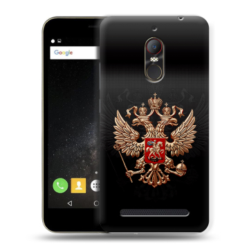 Силиконовый чехол на ZTE Nubia N1 Lite с принтом Герб России