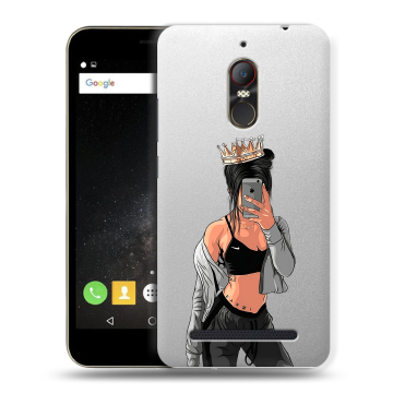 Силиконовый чехол на ZTE Nubia N1 Lite с принтом Женские принты