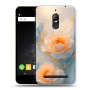 Силиконовый чехол на ZTE Nubia N1 Lite с принтом Женский
