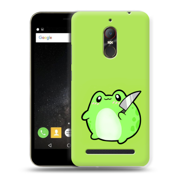 Силиконовый чехол на ZTE Nubia N1 Lite с принтом Лягушенок