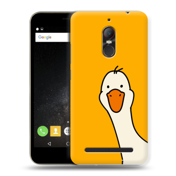 Силиконовый чехол на ZTE Nubia N1 Lite с принтом Утка