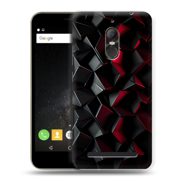 Силиконовый чехол на ZTE Nubia N1 Lite с принтом Абстракция