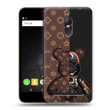 Силиконовый чехол на ZTE Nubia N1 Lite с принтом Луи робот