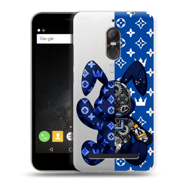 Силиконовый чехол на ZTE Nubia N1 Lite с принтом Луи робот